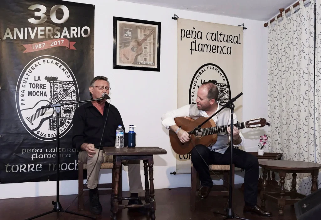 Antonio Montenegro y Arroyito Hijo en la Noche Flamenca