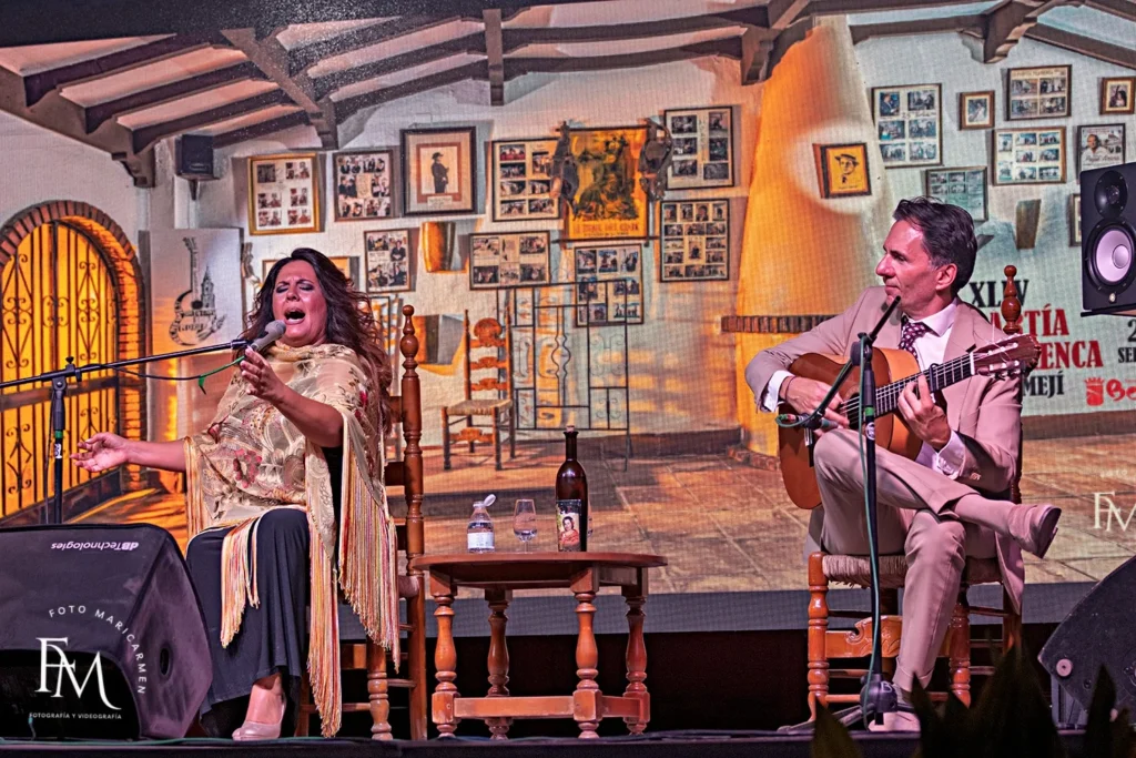 Fotografía del cante de la XLIV Partía Flamenca Benamejí en Cayetano Muriel 5 de Septiembre 2026