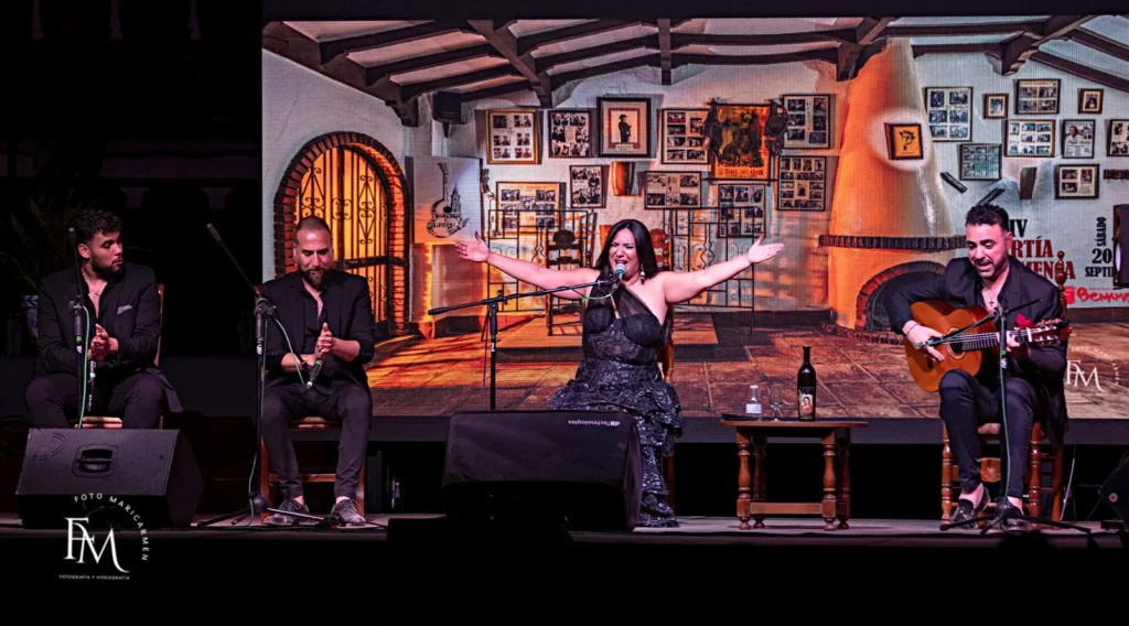 Cantaora de la XLIV Partía Flamenca Benamejí en Cayetano Muriel 5 de Septiembre 2026