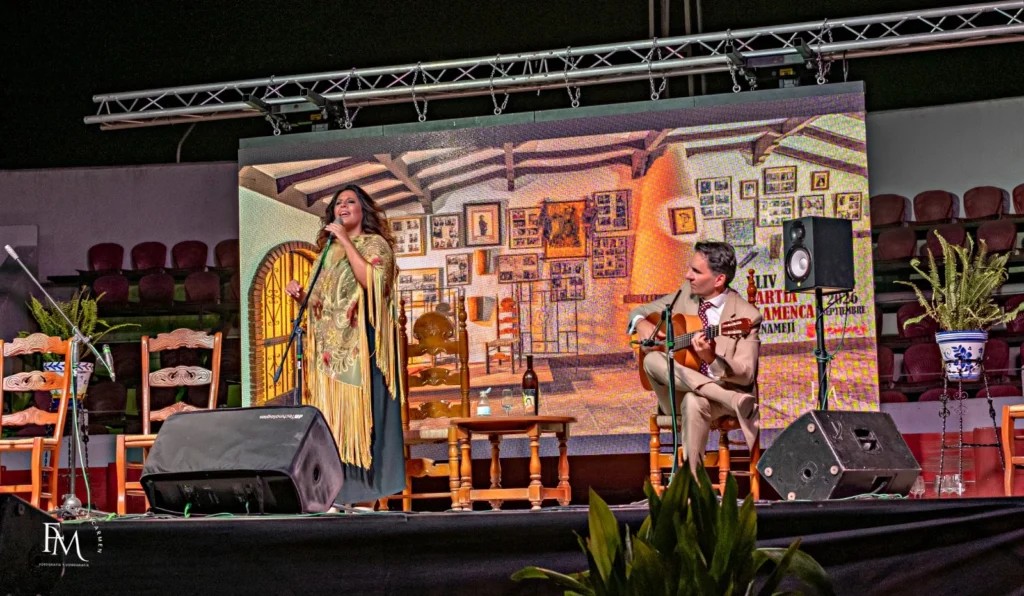 Fotografía desde el Público de la XLIV Partía Flamenca Benamejí en Cayetano Muriel 5 de Septiembre 2026