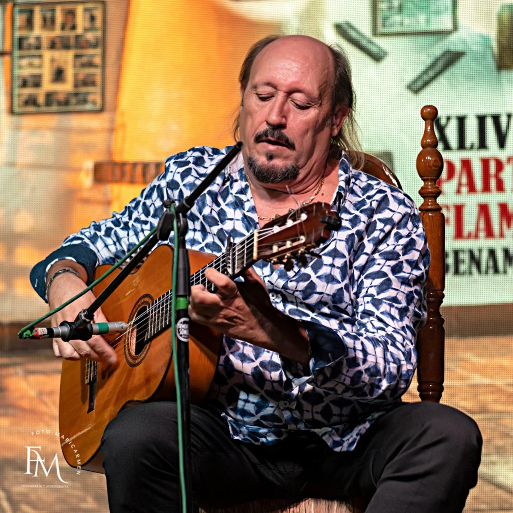 Guitarrista de la XLIV Partía Flamenca Benamejí en Cayetano Muriel 5 de Septiembre 2026