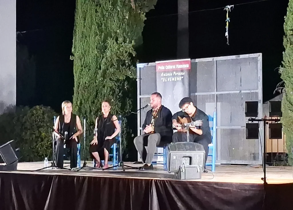 El Calabres y Rafa Castro "Martorel" Noche Flamenca de la Peña El Veneno de Algallarín