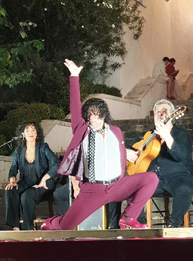 Rafael del Pino al Baile en el 44 Festival Flamenco de Priego de Córdoba