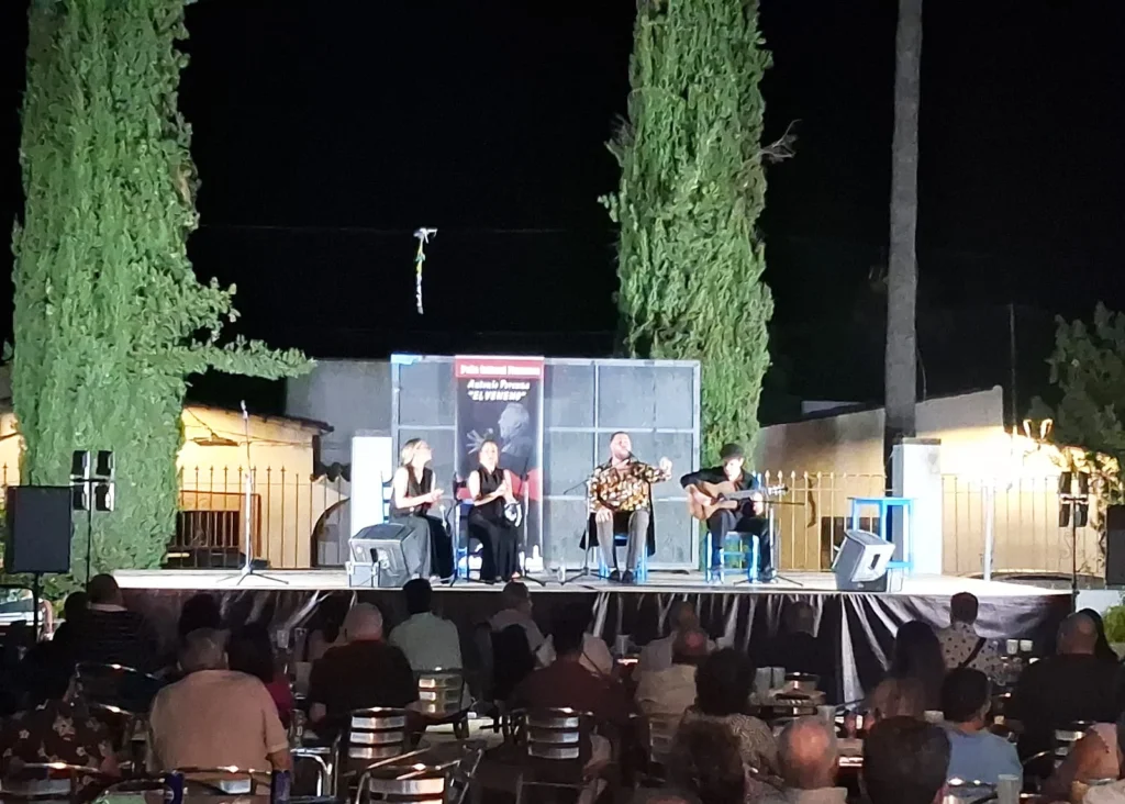El Calabres y Rafa Castro "Martorel" Noche Flamenca de la Peña El Veneno de Algallarín