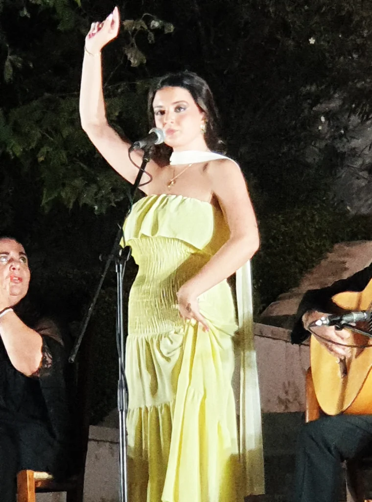 Reyes Carrasco en el 44 Festival Flamenco de Priego de Córdoba