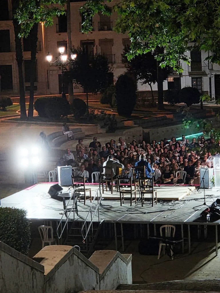 Fotografía del Escenario del 44 Festival Flamenco de Priego de Córdoba