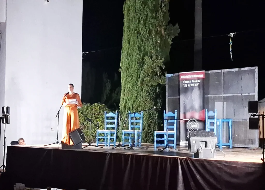 Presentación de la Noche Flamenca de la Peña El Veneno de Algallarín