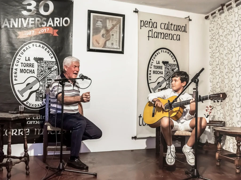 Hijo de Arroyito Hijo en la Noche Flamenca con Luis Sepúlveda
