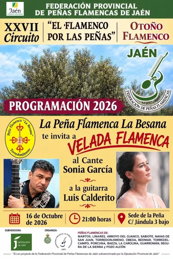 XXVII Circuito El Flamenco por las Peñas Otoño Flamenco 16 de Octubre La Besana