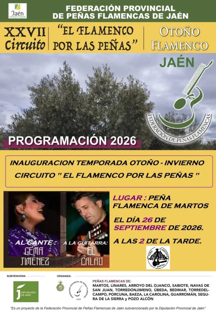 XXVII Circuito El Flamenco Por Las Peñas Peña Flamenca de Martos