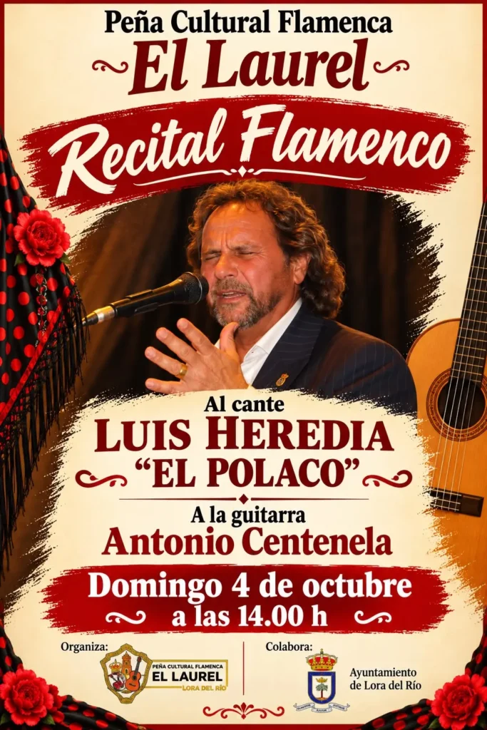 Recital Flamenco Peña Flamenca El Laurel 4 de Octubre