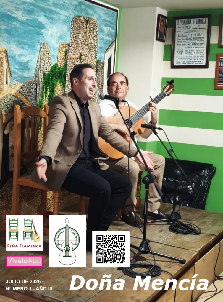 Revista Flamenco Julio 2026 Peña Doña Mencía Página 1
