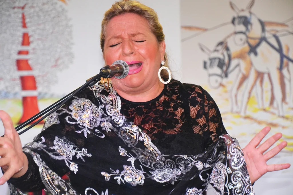 Remedios Reyes en el Verano Flamenco en El Trillo