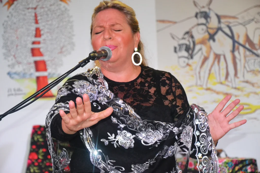Remedios Reyes en el Verano Flamenco en El Trillo