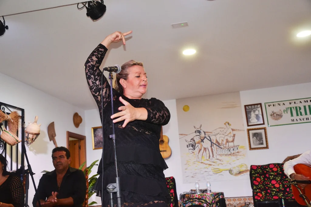 Remedios Reyes en el Verano Flamenco en El Trillo