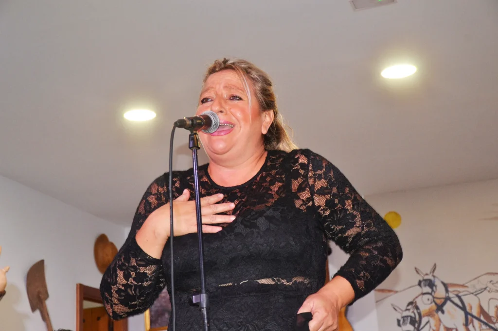 Remedios Reyes en el Verano Flamenco en El Trillo