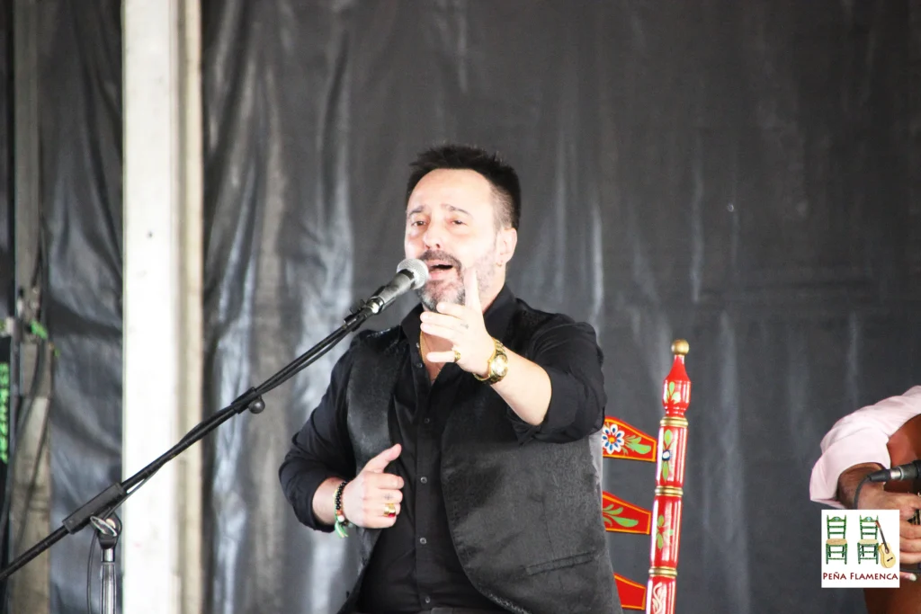 Jesús León en el Recital Flamenco de la Pre Feria de La Carlota