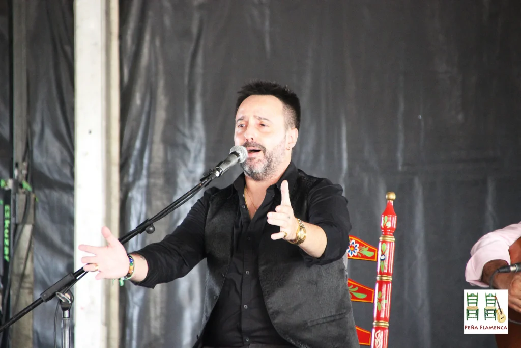 Jesús León en el Recital Flamenco de la Pre Feria de La Carlota