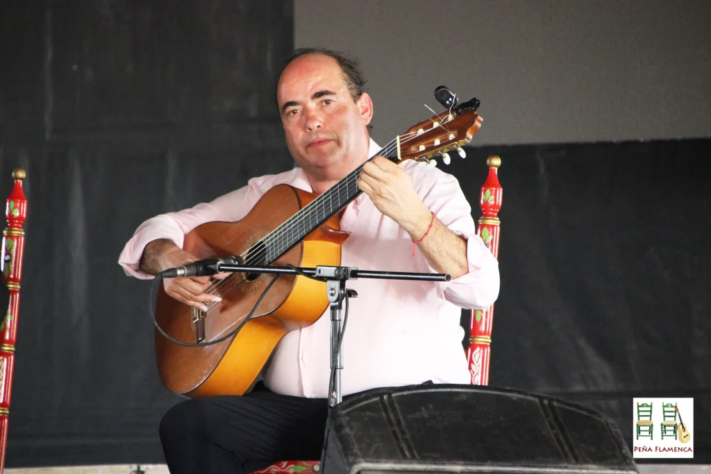 Francisco Hurtado Morilito en el Recital Flamenco de la Pre Feria de La Carlota