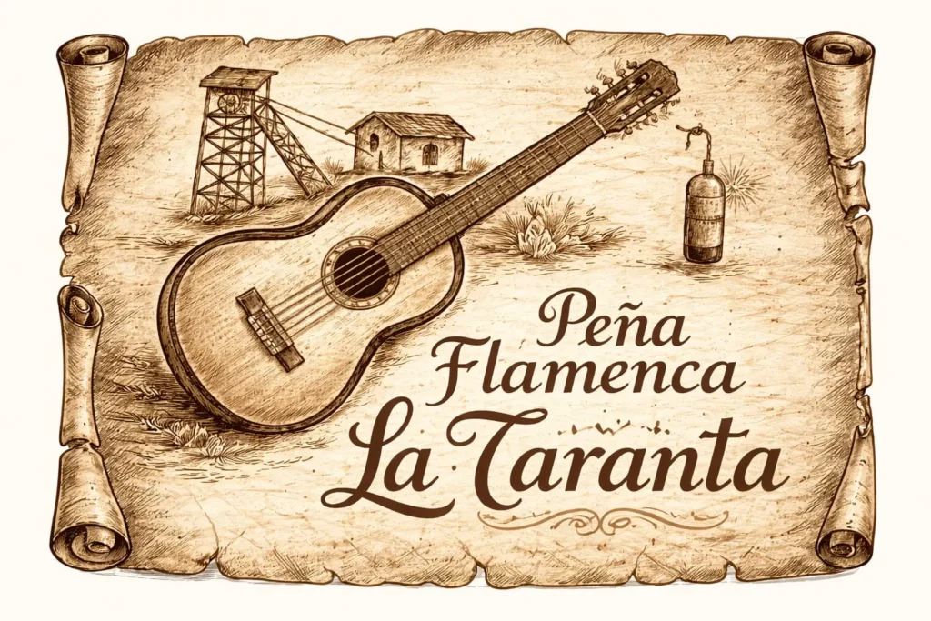 Peña Cultural Flamenca La Taranta Logo