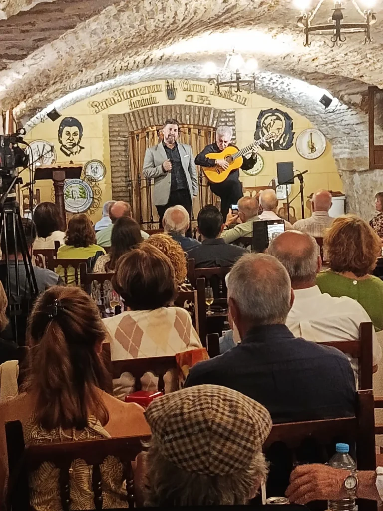 Fotografía del Evento Manuel González "Rubito Hijo" en la Peña Cultural Flamenca Curro Malena