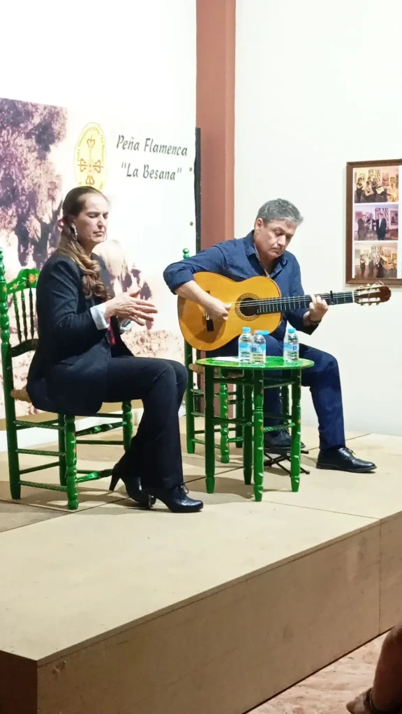 Fotografía de Sonia García y Luis Calderito en el XXVII Circuito El Flamenco Por Las Peñas Peña Flamenca La Besana