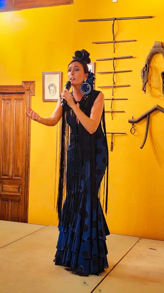 Eugenia García en el 3º Festival Provincial de Copla en las Peñas Flamencas 2026 en la Peña Cultural Flamenca La Soleá