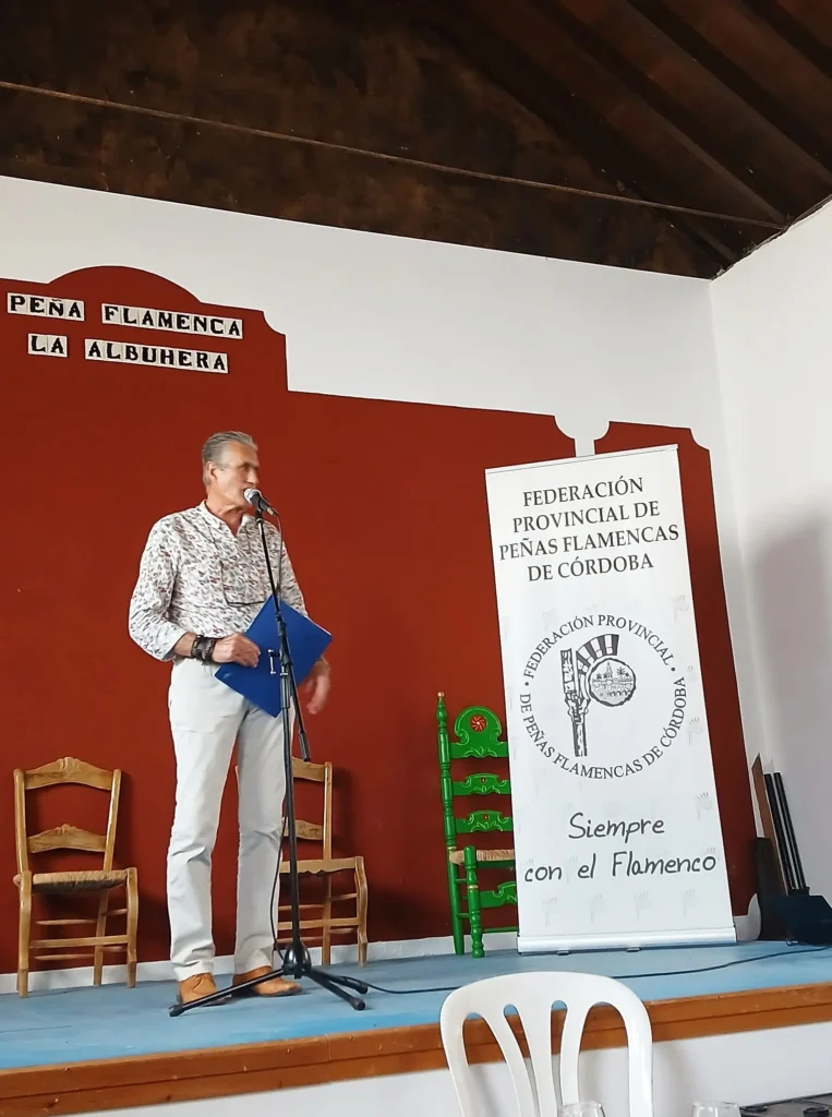 Fotografía de la Presentación del 3º Festival Provincial de Copla en las Peñas Flamencas en la Peña Cultural Flamenca La Albuhera