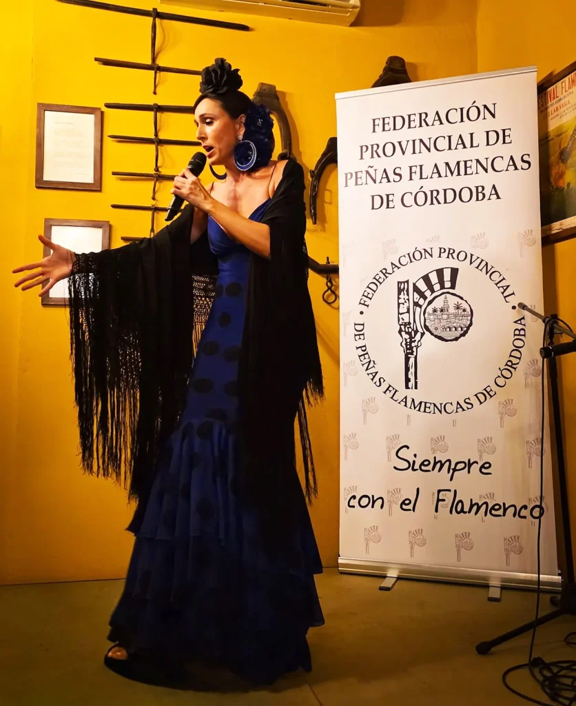 Eugenia García en el 3º Festival Provincial de Copla en las Peñas Flamencas 2026 en la Peña Cultural Flamenca La Soleá