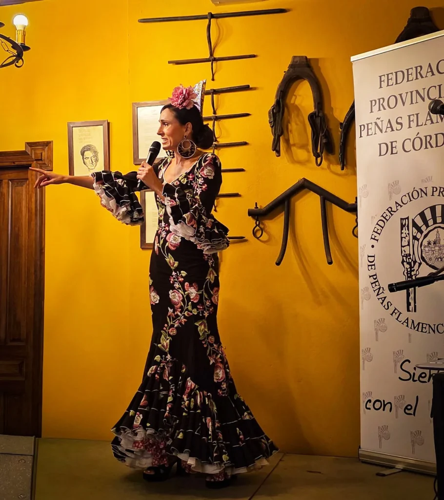 Eugenia García en el 3º Festival Provincial de Copla en las Peñas Flamencas 2026 en la Peña Cultural Flamenca La Soleá