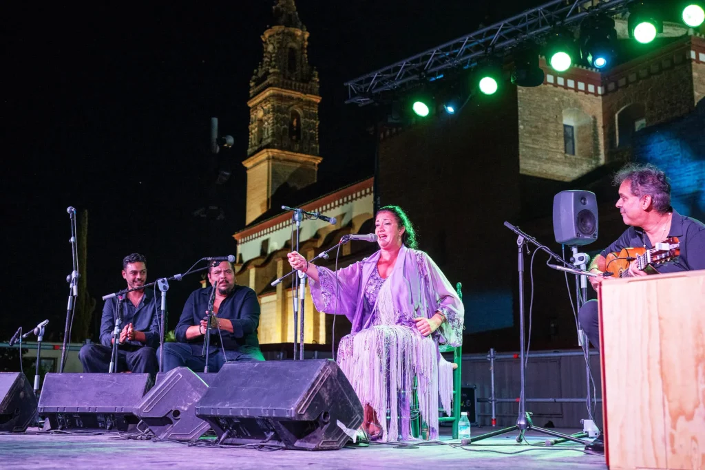 Cante de La Fabi IX Festival de Cante Flamenco La Naranjá de Palma de la Peña Cultural Flamenca La Soleá de Palma del Rio