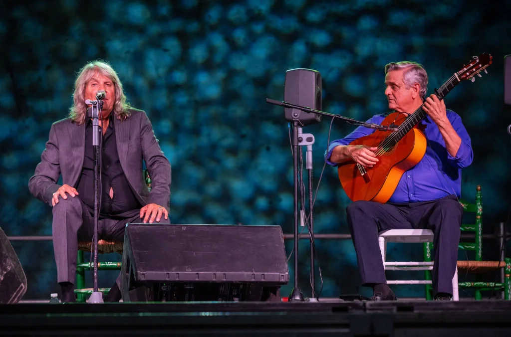 José Mercé en el IX Festival de Cante Flamenco La Naranjá de Palma de la Peña Cultural Flamenca La Soleá de Palma del Rio