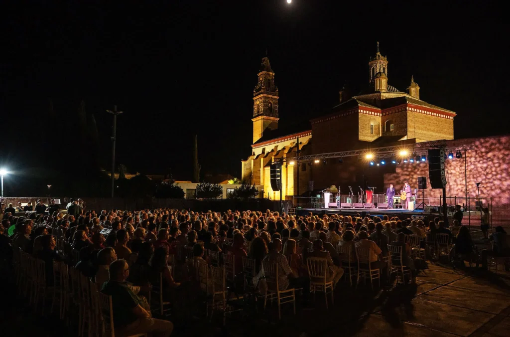 Fotografía General del IX Festival de Cante Flamenco La Naranjá de Palma de la Peña Cultural Flamenca La Soleá de Palma del Rio