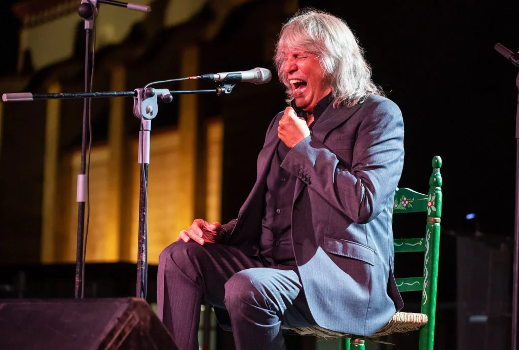 José Mercé en el IX Festival de Cante Flamenco La Naranjá de Palma de la Peña Cultural Flamenca La Soleá de Palma del Rio
