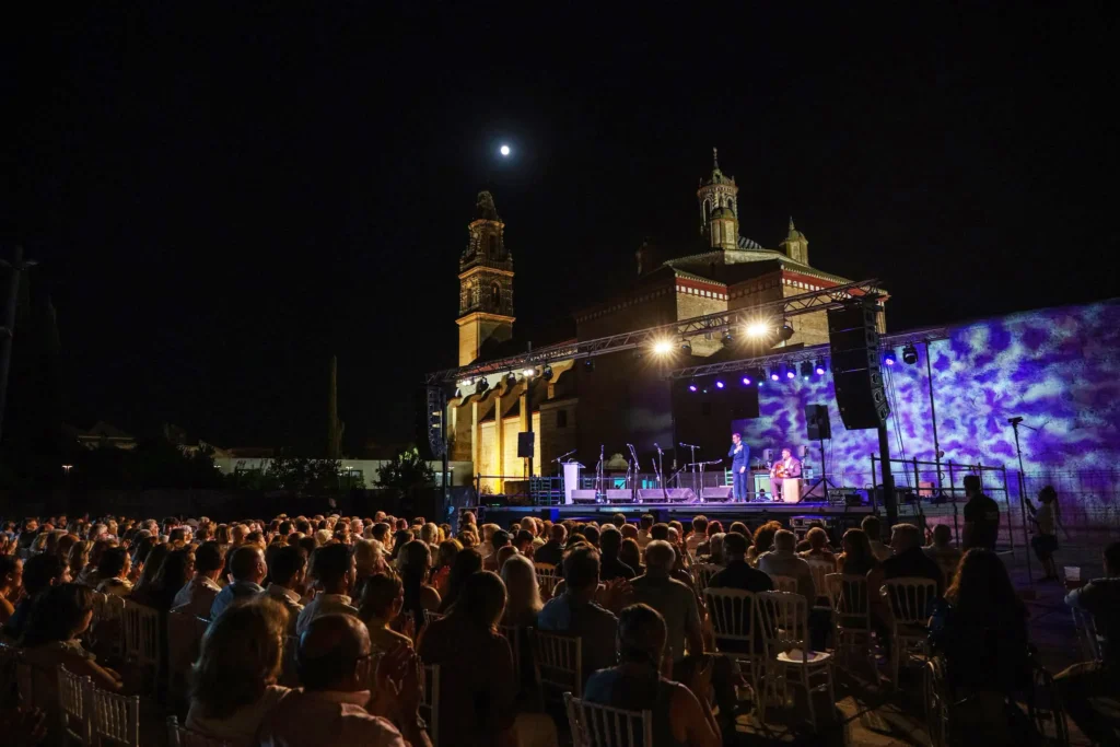 Fotografía General del IX Festival de Cante Flamenco La Naranjá de Palma de la Peña Cultural Flamenca La Soleá de Palma del Rio