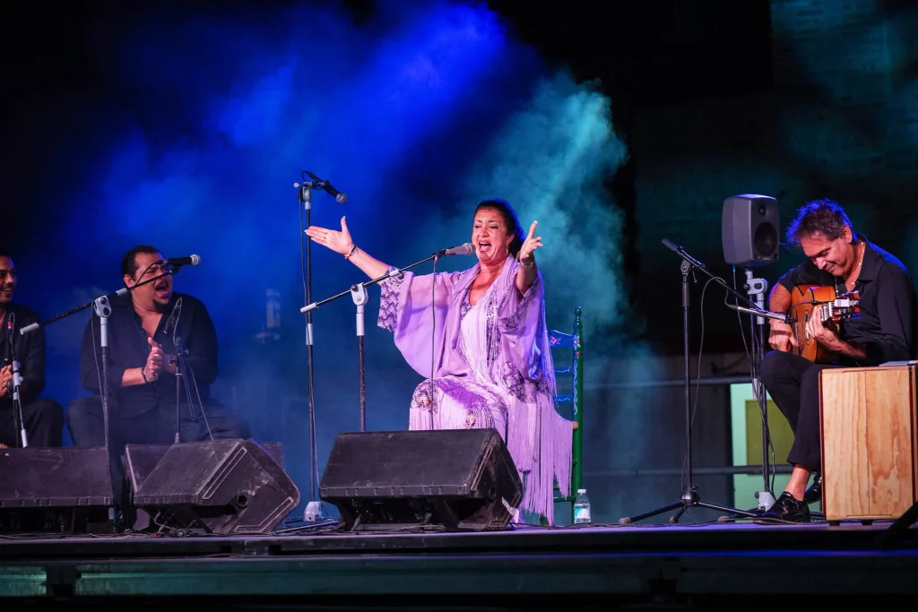 Cante de La Fabi IX Festival de Cante Flamenco La Naranjá de Palma de la Peña Cultural Flamenca La Soleá de Palma del Rio