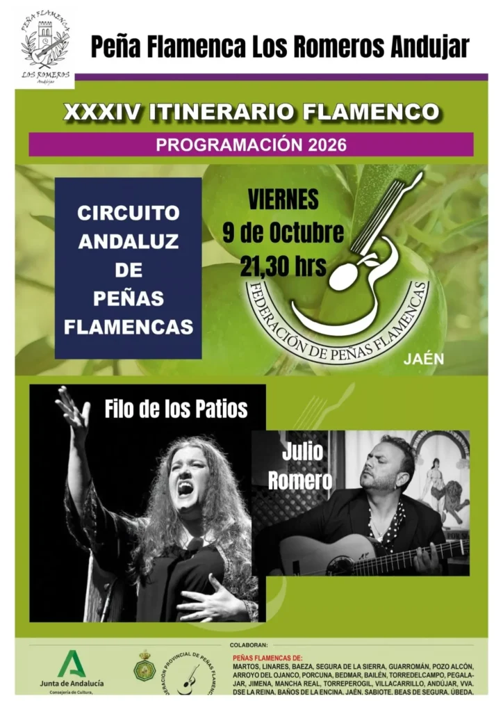 XXXIV Itinerario Flamenco Peña Flamenca Los Romeros 9 de Octubre