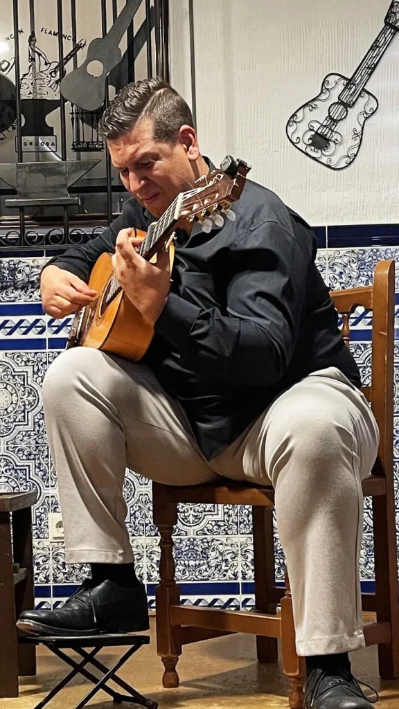 Fotografía de Aitor Escobar en el 55 Aniversario Recital Flamenco de la Peña Cultural Flamenca El Rincón Flamenco 12 de Octubre