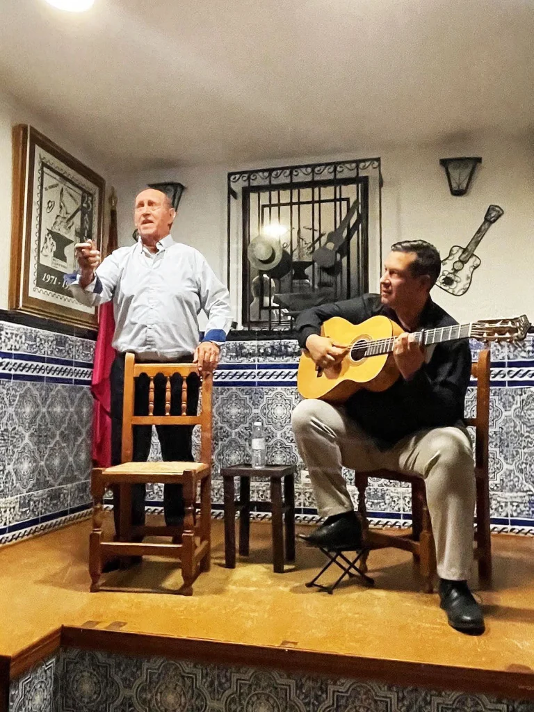 Fotografía del 55 Aniversario Recital Flamenco de la Peña Cultural Flamenca El Rincón Flamenco 12 de Octubre