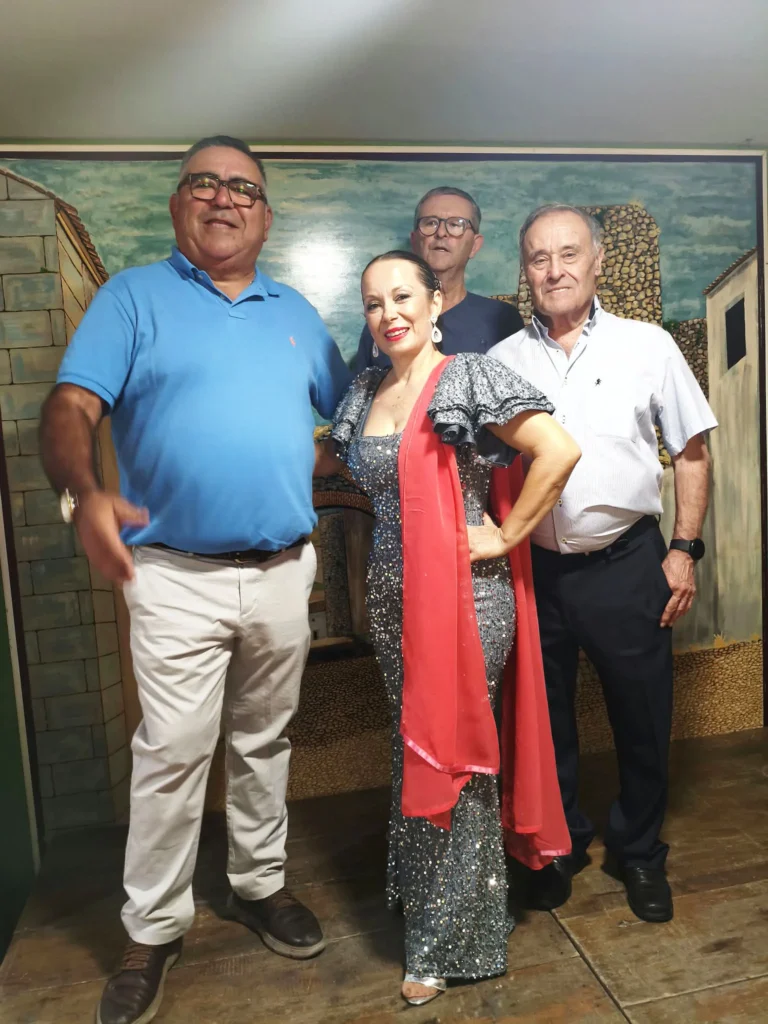 Fotografía general del 3º Festival de Copla en las Peñas Flamencas en la Peña Cultural Flamenca de Doña Mencía