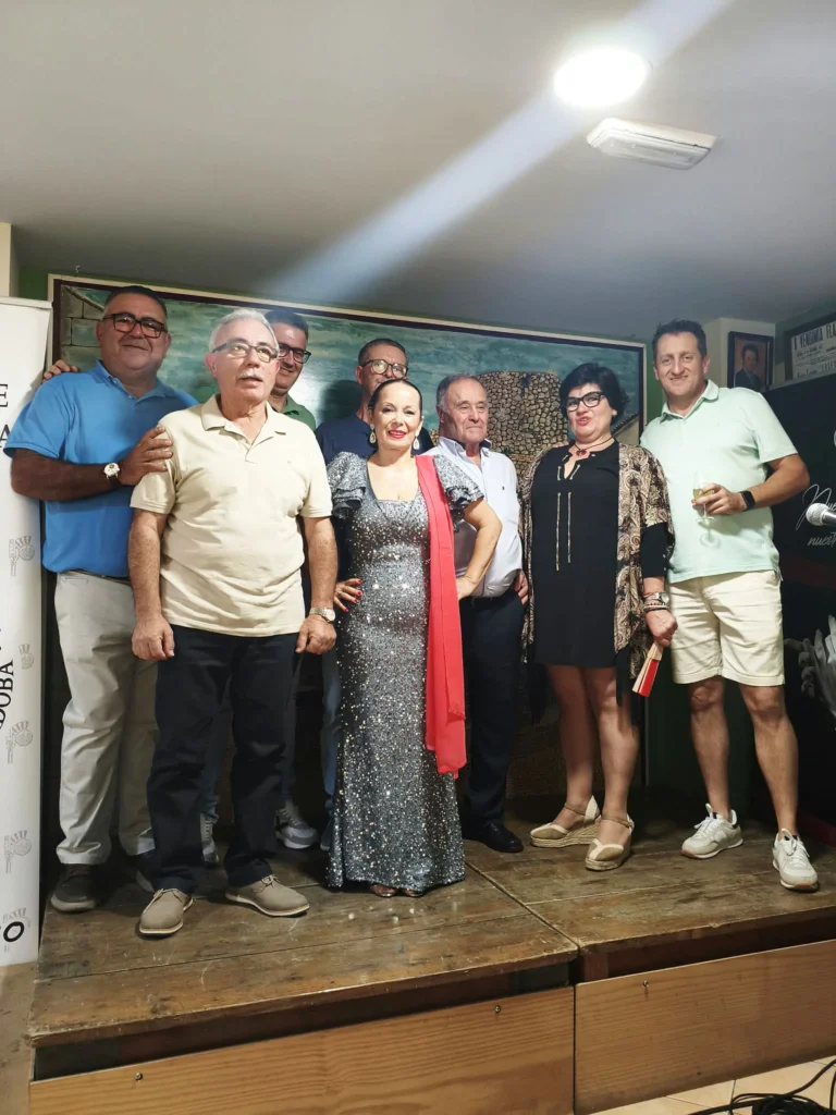 Fotografía general del 3º Festival de Copla en las Peñas Flamencas en la Peña Cultural Flamenca de Doña Mencía