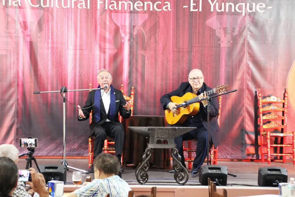 Fotografía de Roque Barato en el Evento Recital Flamenco Roque Barato en la Peña Cultural Flamenca El Yunque