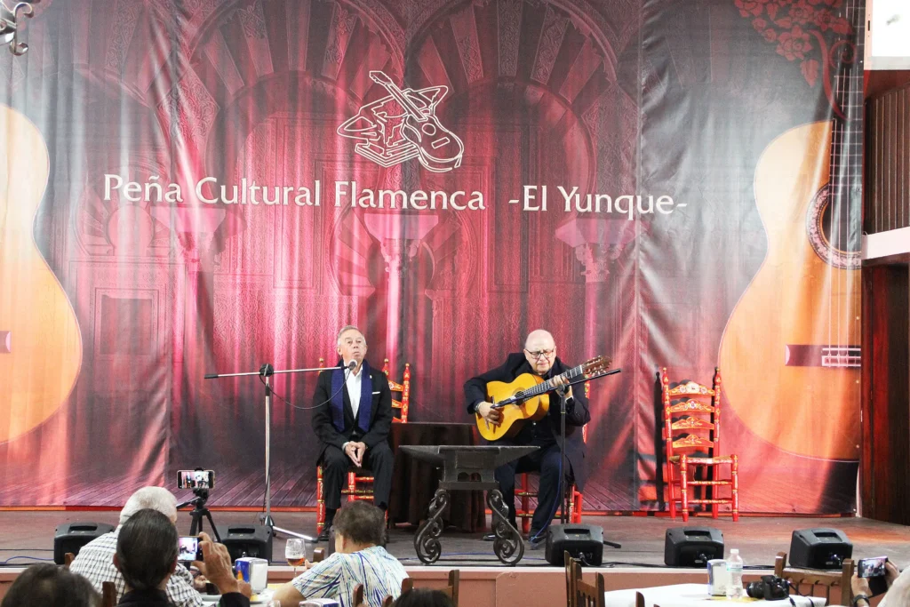 Fotografía de Roque Barato en el Evento Recital Flamenco Roque Barato en la Peña Cultural Flamenca El Yunque