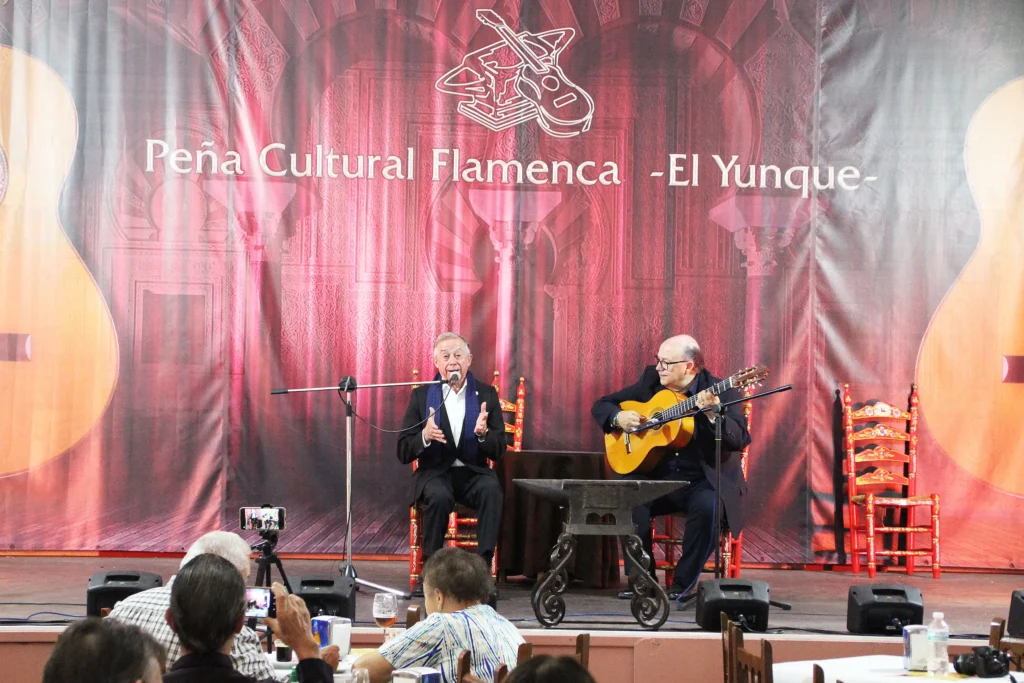 Fotografía de Roque Barato en el Evento Recital Flamenco Roque Barato en la Peña Cultural Flamenca El Yunque