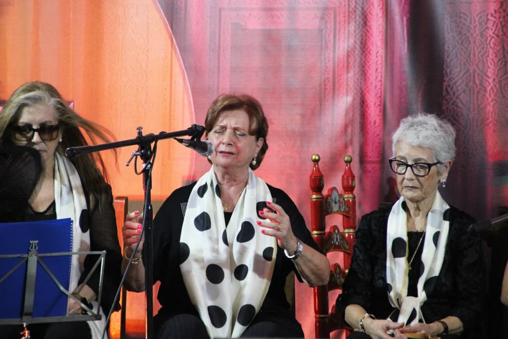 Fotografía del cante de la Ruta Flamenca La Carlota