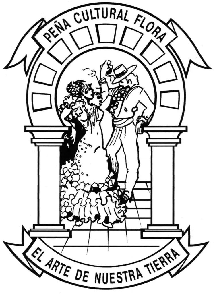 Logo Peña Cultural Flamenca Flora